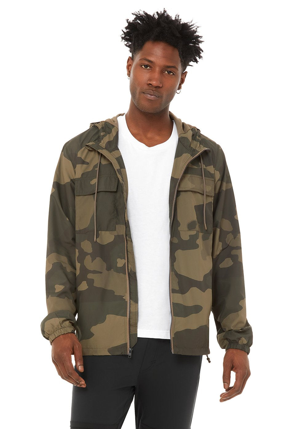 Stride Jacket - Olive Branch Camouflage