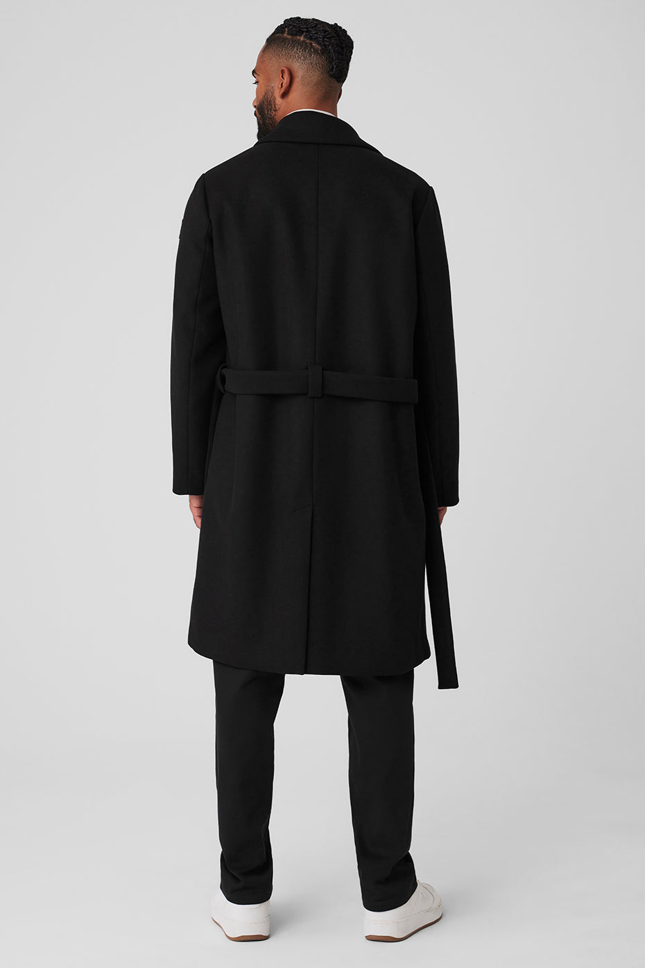 Wool Gameday Overcoat - Black