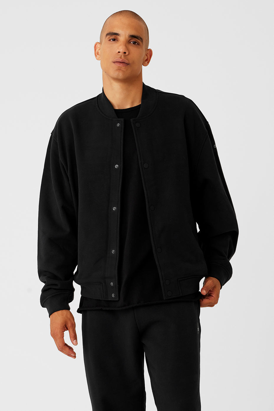 Renown Varsity Jacket - Black