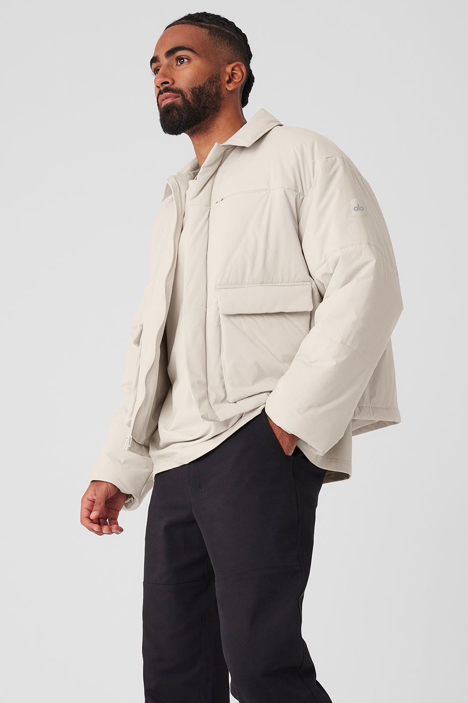 Voyage Utility Cargo Jacket - Bone