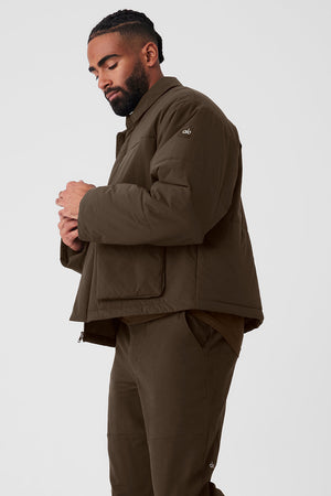 Voyage Utility Cargo Jacket - Espresso