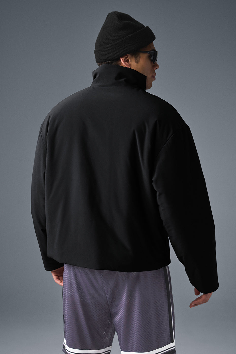 Stretch Woven Notable Jacket - Black