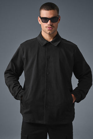 Edition Sueded Jacket - Black