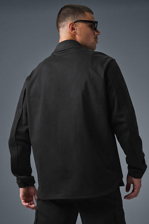 Edition Sueded Jacket - Black