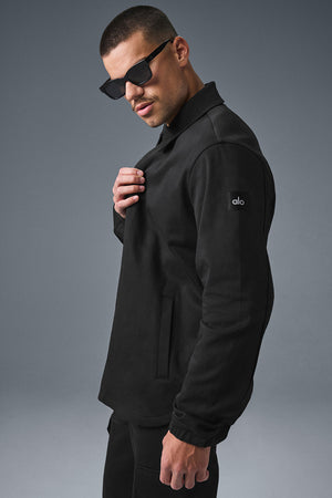 Edition Sueded Jacket - Black