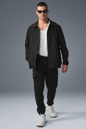 Edition Sueded Jacket - Black