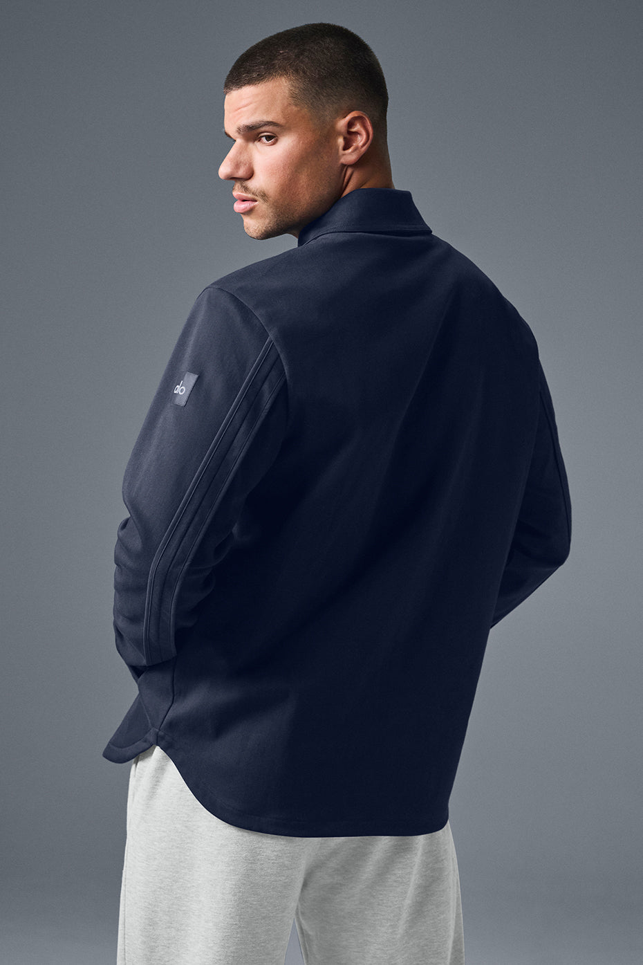 Edition Sueded Jacket - Navy