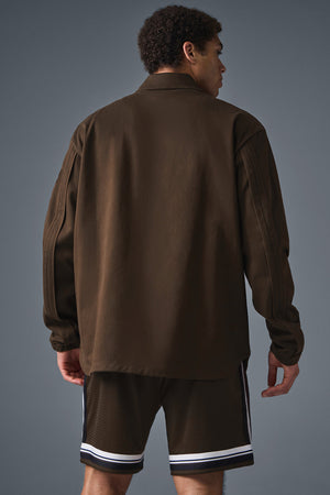 Edition Sueded Jacket - Espresso