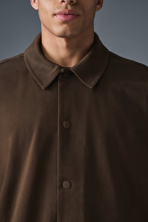 Edition Sueded Jacket - Espresso