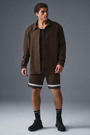 Edition Sueded Jacket - Espresso