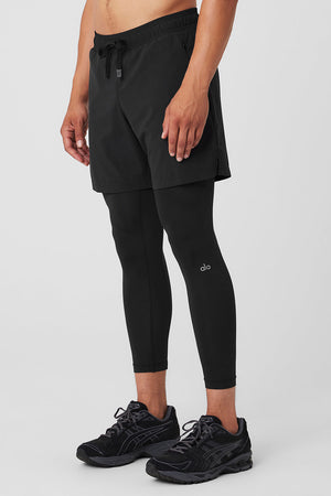 Stability 2-In-1 Pant - Black/Black