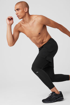 Stability 2-In-1 Pant - Black/Black