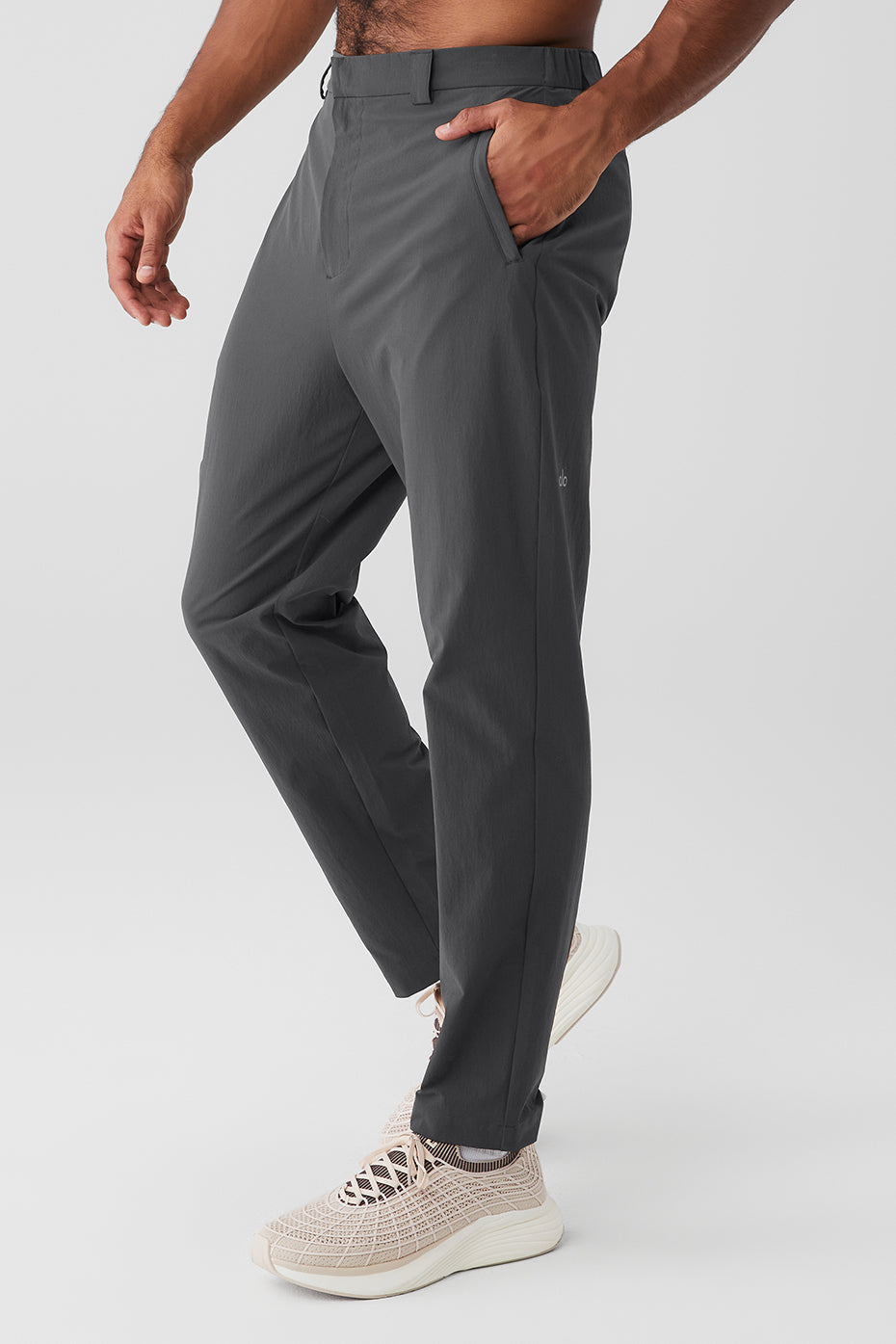 Co-Op Cropped Tech Trouser - Anthracite