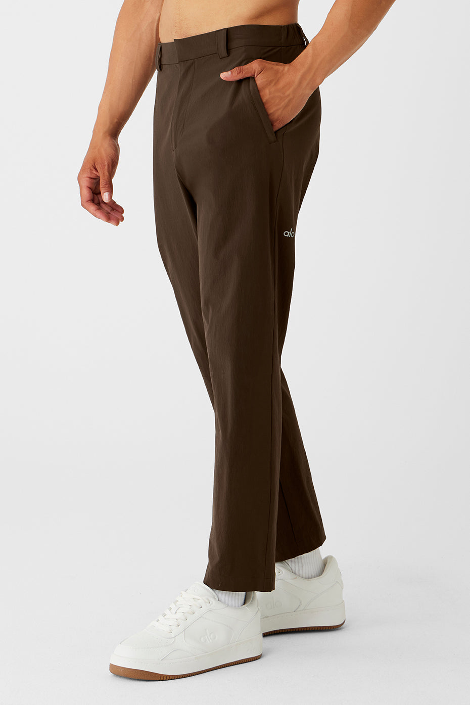 Co-Op Cropped Tech Trouser - Espresso