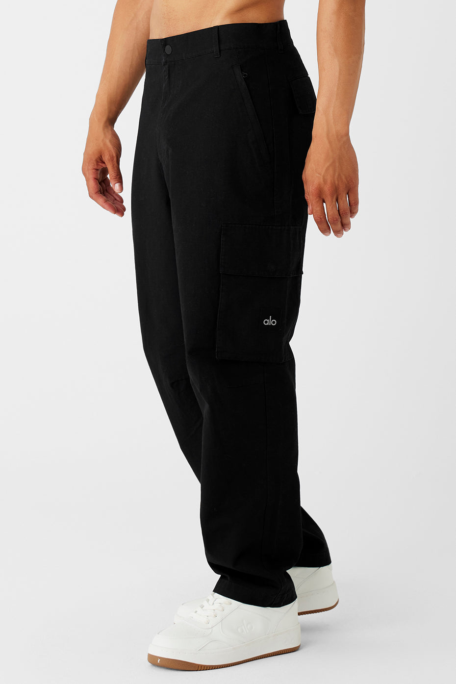 Cargo Ripstop Trouser - Black