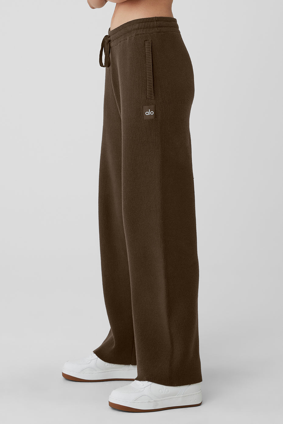 Scholar Straight Leg Sweatpant - Espresso