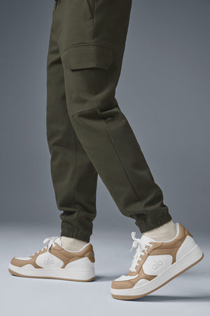 Edition Sueded Jogger - Stealth Green