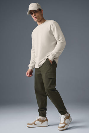 Edition Sueded Jogger - Stealth Green