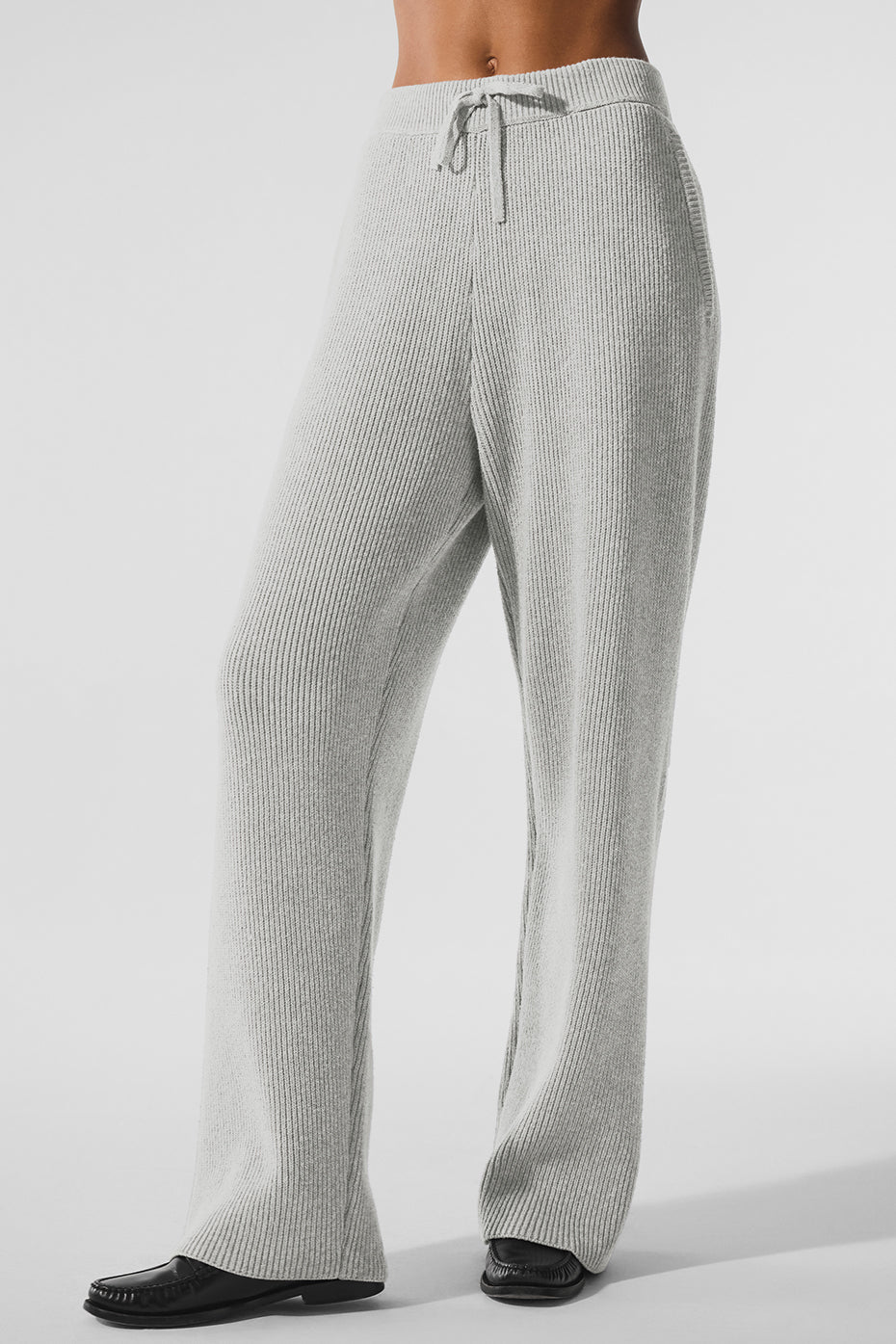 Domain Rib Knit Sweatpant - Athletic Heather Grey