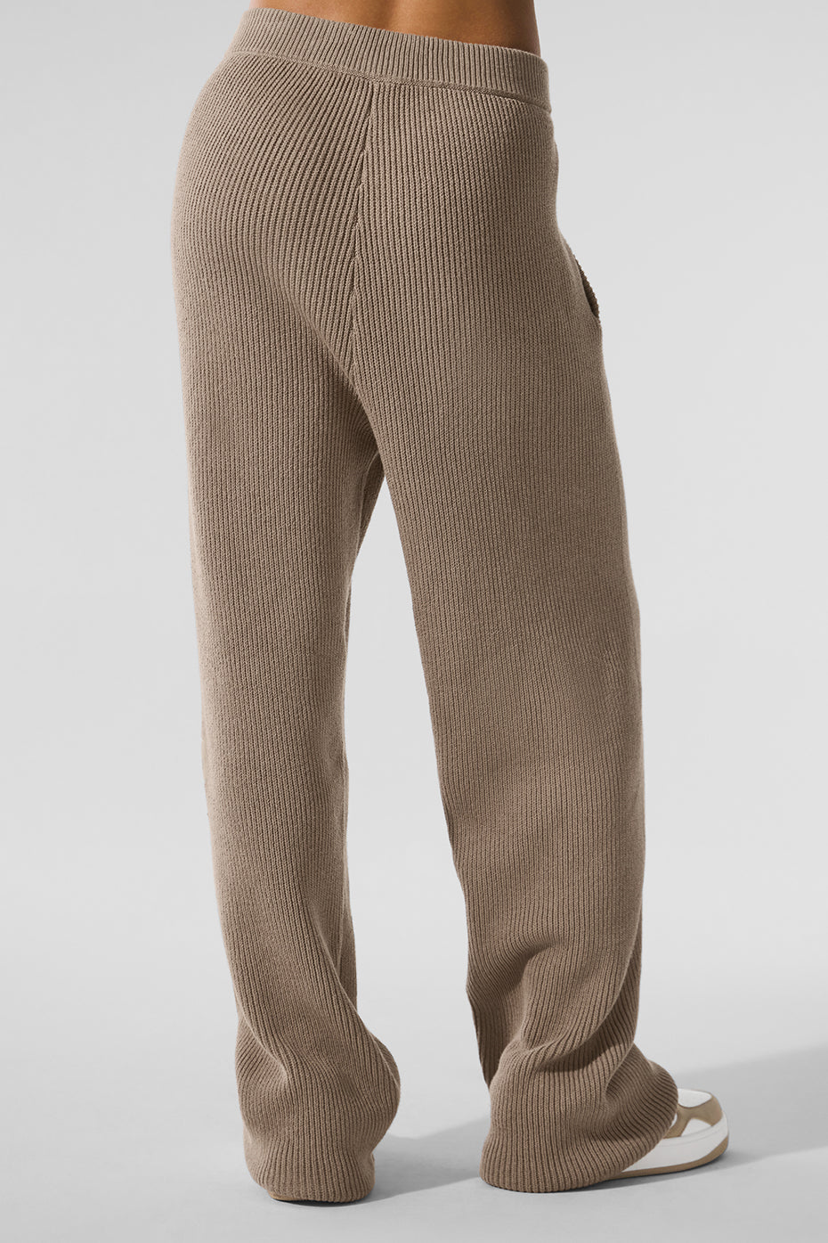 Domain Rib Knit Sweatpant - Gravel