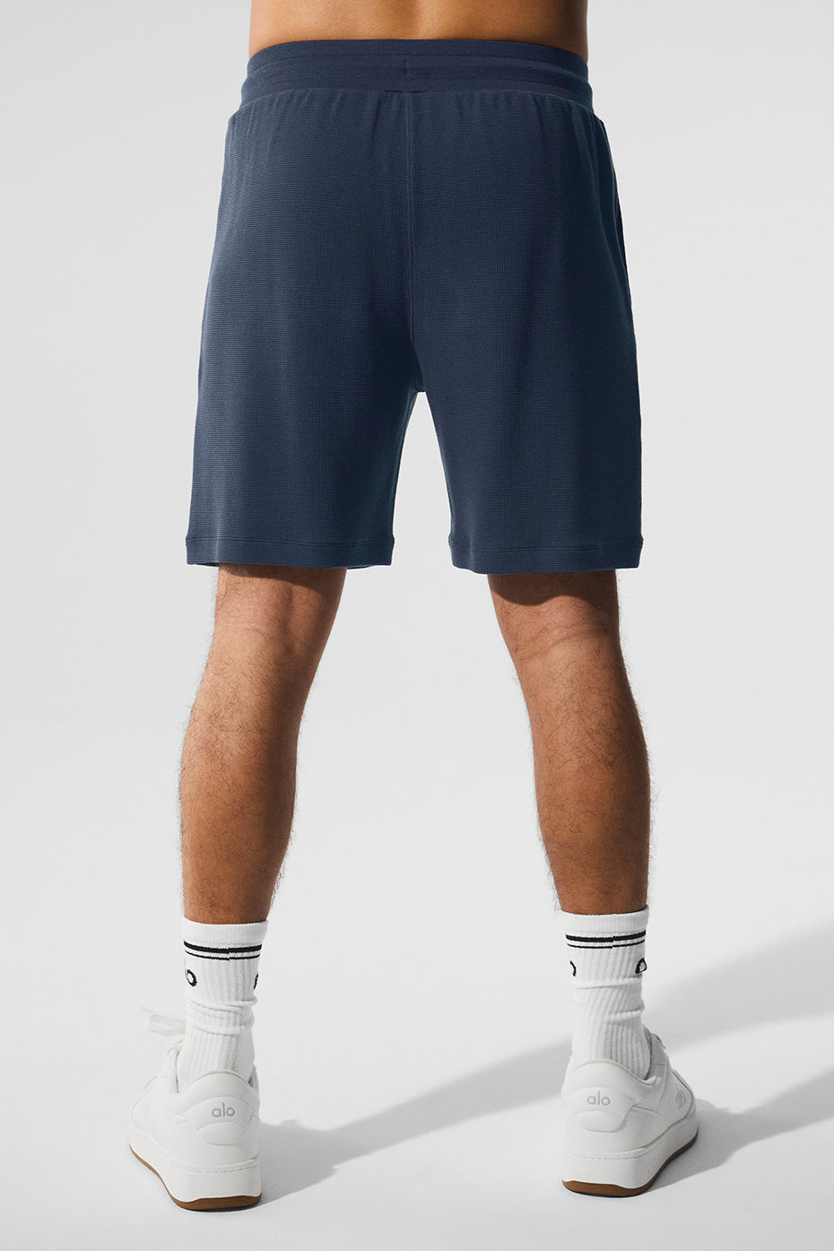 7" Micro Waffle Fast Break Short - Navy