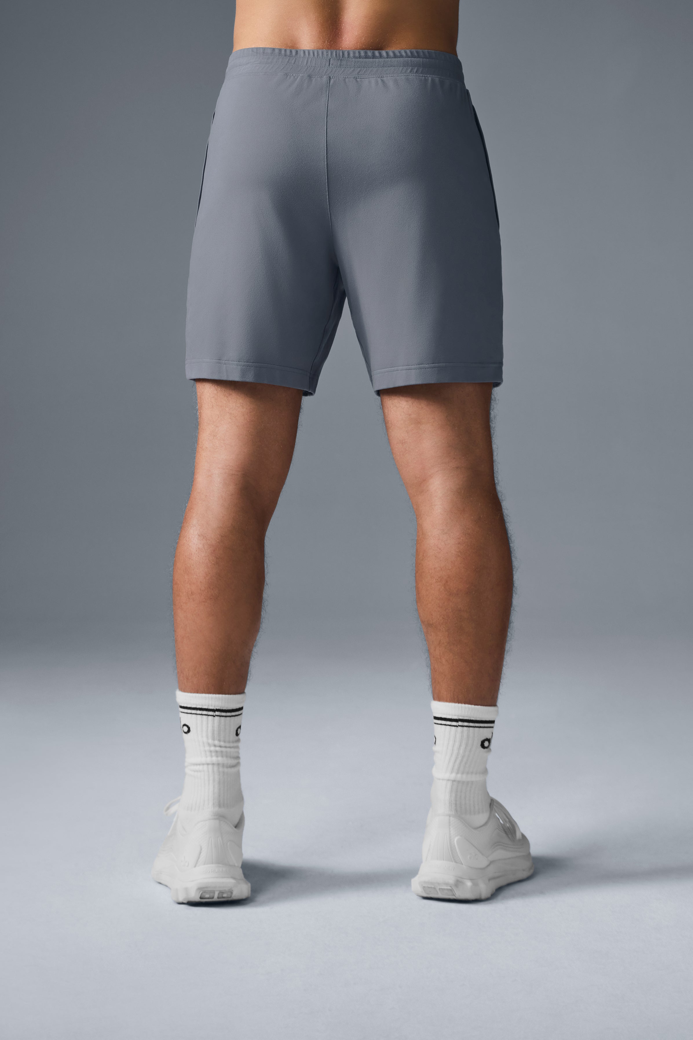 7" Conquer React Performance Short - Steel Grey