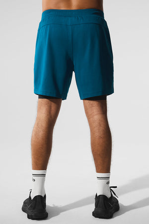 Conquer React 2-In-1 Performance Short - Eclipse Blue/Black