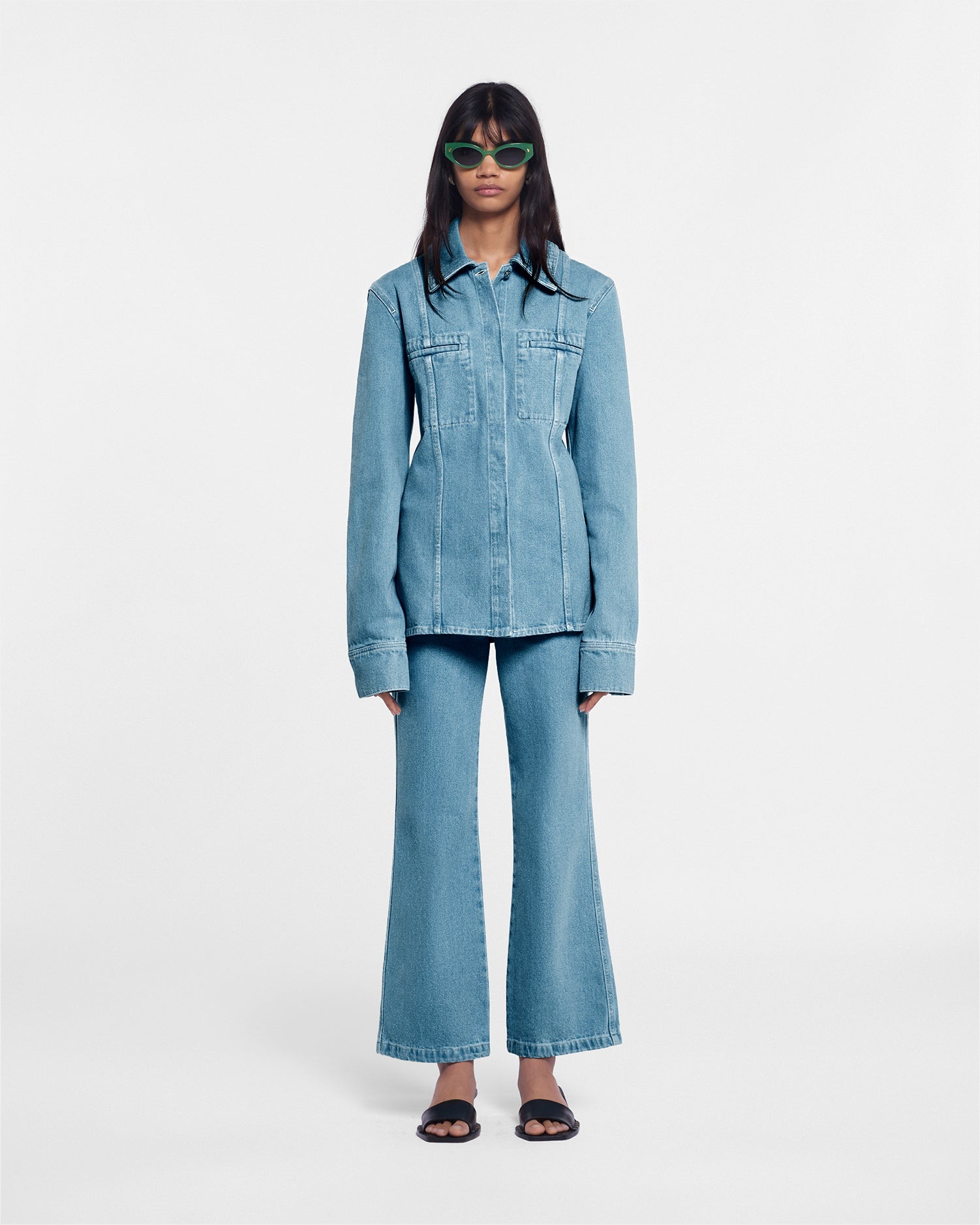 Mireio - Denim Shirt - Eco Light Wash