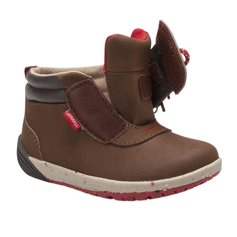 Merrell Toddler Boys Bare Steps Boot 2.0 Brown Suede