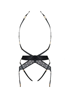 Mari Suspender Harness Black