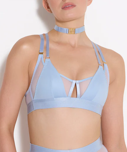 Vero Soft Cup Bra Dusty Blue