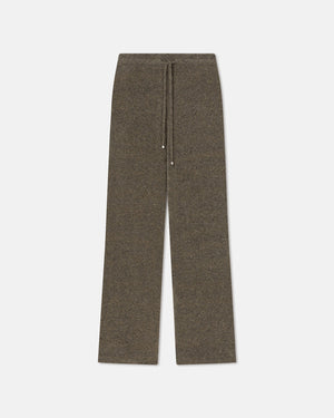 Blonn - Compact Boucle Pants - Moss