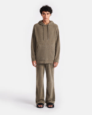 Blonn - Compact Boucle Pants - Moss