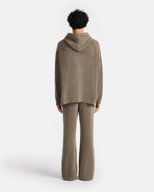 Blonn - Compact Boucle Pants - Moss