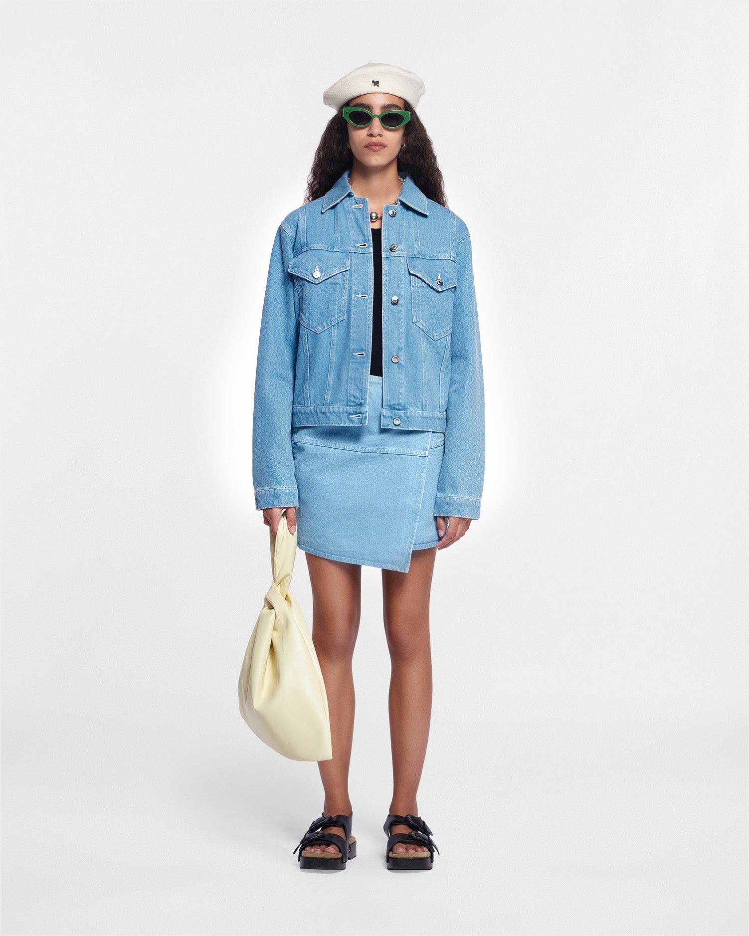 Maren - Denim Jacket - Eco Light Wash