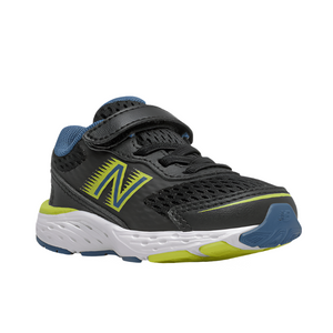 New Balance Toddler Kids Hash 680v6 Velcro Black