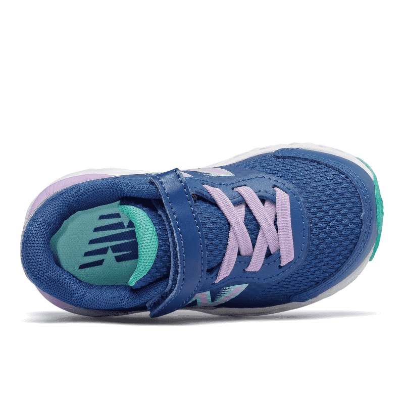 New Balance Toddler Girl Kids Hash 680v6 Velcro Blue