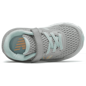 New Balance Toddler Girls 680v6 Velcro Rain Cloud