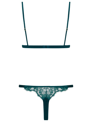 Coco de Mer Nilima Thong in Teal