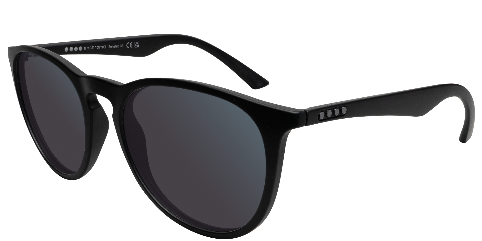 Oakvale Black Polarized Deutan Plano