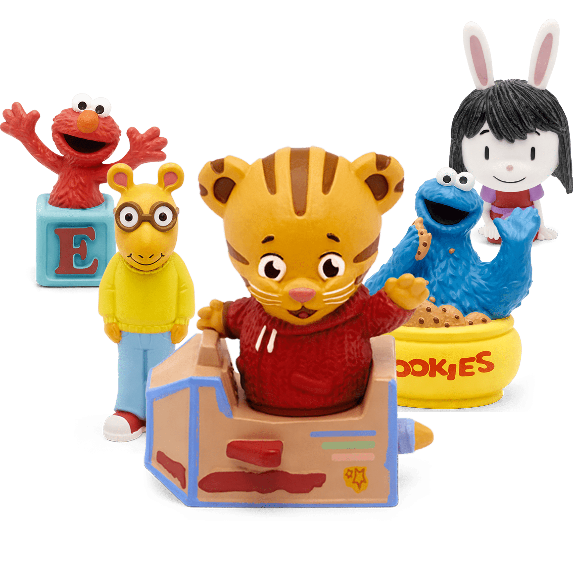 PBS Kids 5 Tonies Set