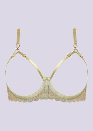 Alta Ouvert Wire Bra Lemon