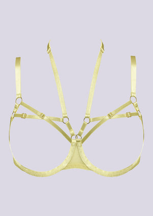 Dia Open Wire Bra Lemon