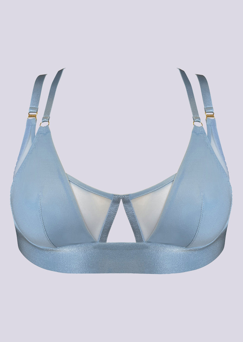 Vero Soft Cup Bra Dusty Blue