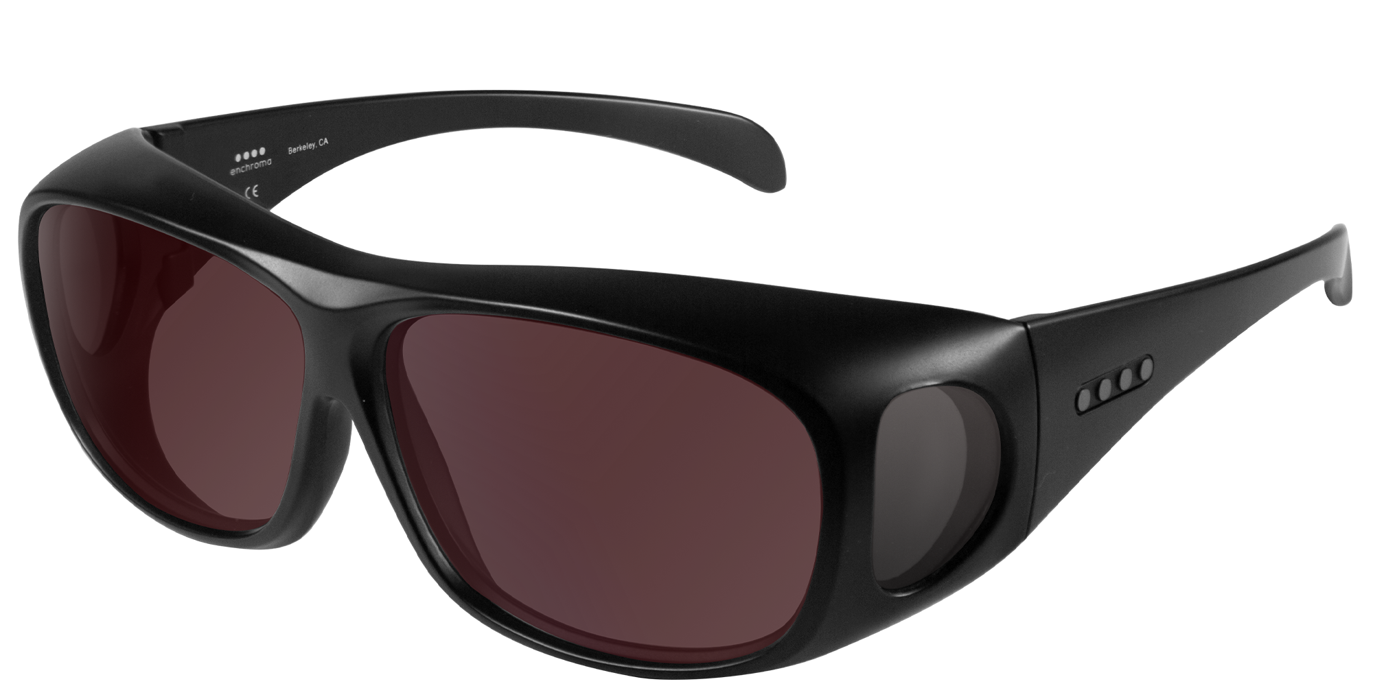 Altavista Fitover Matte Black Polarized Protan Plano