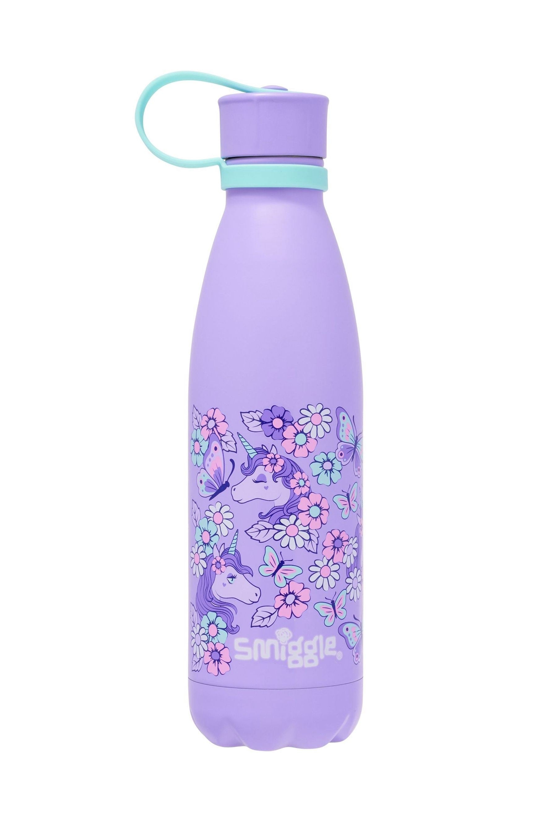 Smiggle - Hi There 500ML Steel Water Bottle with Lid