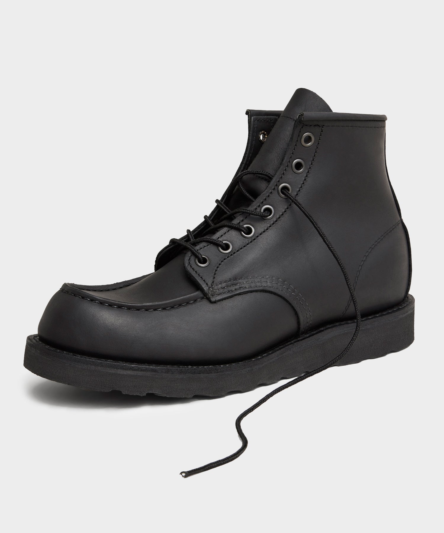 Red Wing 6-in Classic Moc All Black