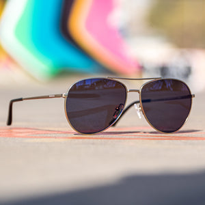 Rockridge Gunmetal Polarized Deutan Plano