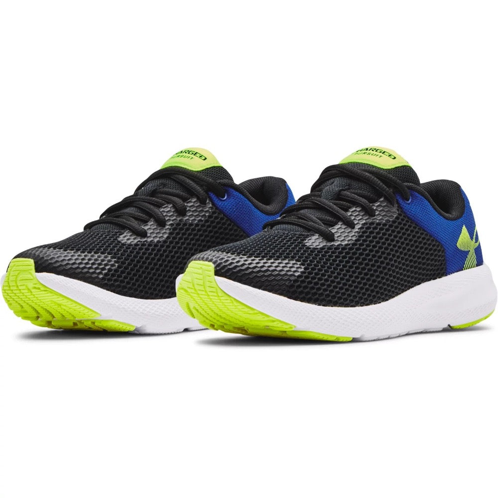 Under Armour Big Boys UA Charged Pursuit 2 Black