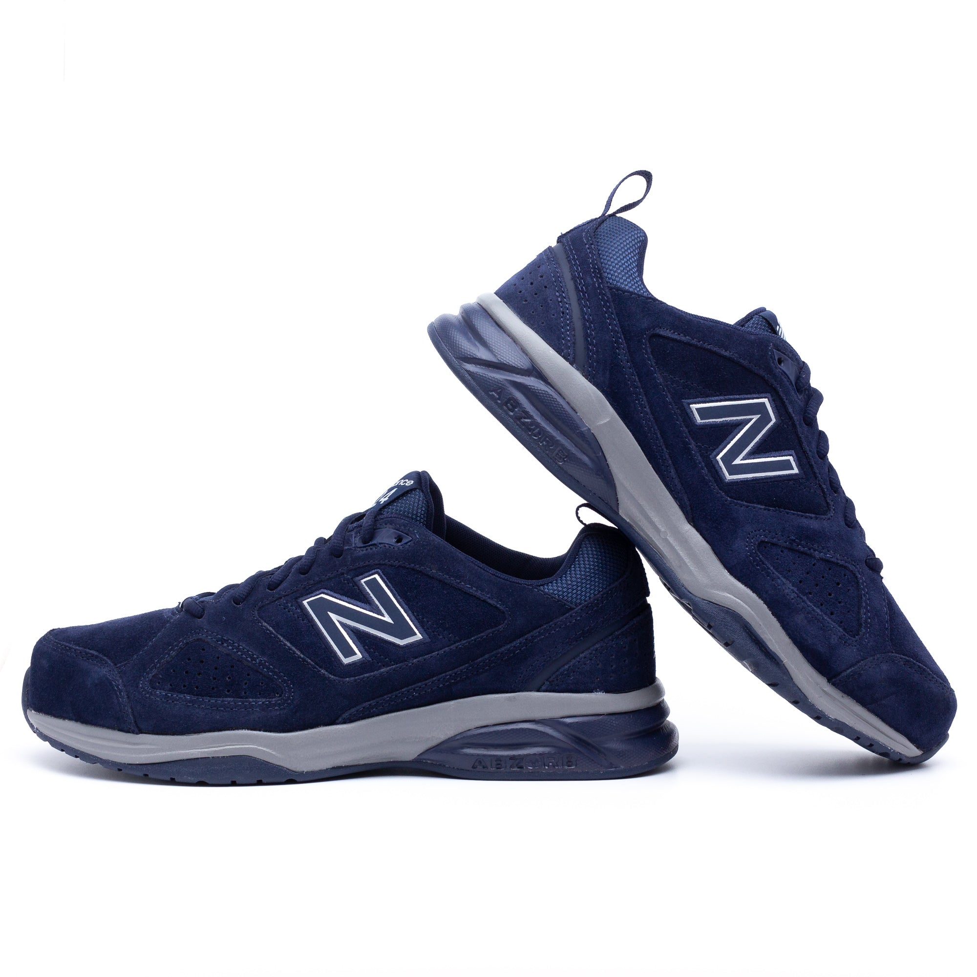 Womens Wide Fit New Balance MX624NV4 Trainers ABZORB